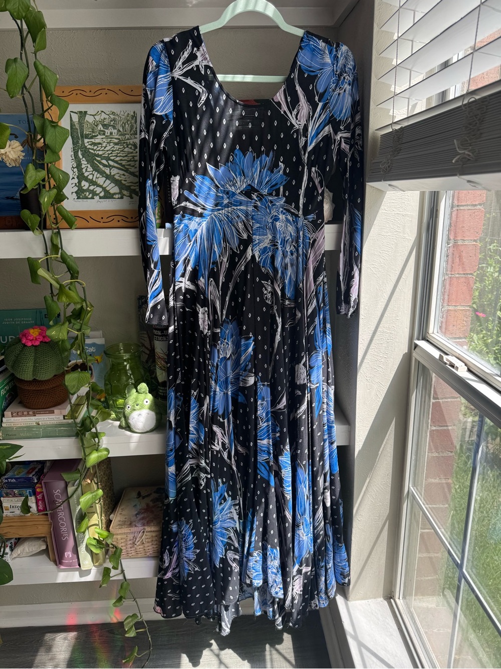 Free People First Kiss Printed Maxi Dress